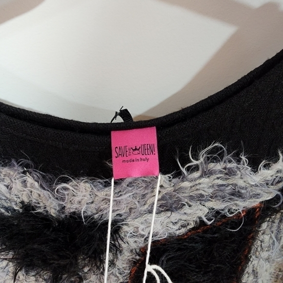 Save the Queen sweater top, size xs - Picture 3 of 7